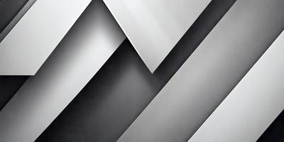 The primary subject of the image is a silver metal surface, which appears to be a piece of metal art. The setting is a black and white background, which adds a sense of contrast and depth to the scene. The visual style is a combination of digital art and illustration, creating a unique and eye-catching design. The colors and mood of the image are predominantly black and white, giving it a modern and minimalist appearance.