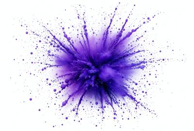Purple splash: [purple is the dominant color, and the image appears to be a digital art or illustration, with a splash of purple as the main focus]