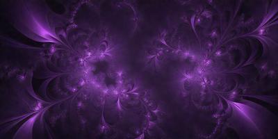 Purple swirls and patterns on a purple background.