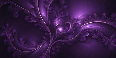 The primary subject of the image is a purple and white swirl pattern. The setting is a purple background, which adds to the overall visual style. The image is a digital art or illustration, showcasing the artist's creativity and skill in designing intricate patterns. The dominant colors in the image are purple and white, creating a calming and soothing atmosphere.