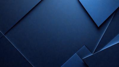 The primary subject of the image is a blue background with a pattern of squares. The setting is a dark room, and the visual style appears to be a digital art or illustration. The dominant colors are blue and black, creating a moody atmosphere.