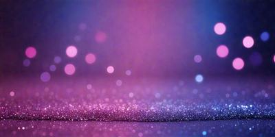 The primary subject of the image is a close-up of a pink and purple background with a pattern of glittering, sparkling lights. The setting appears to be a dark room, and the visual style is a combination of a photo and digital art. The colors and mood of the image are predominantly pink and purple, creating a warm and inviting atmosphere.