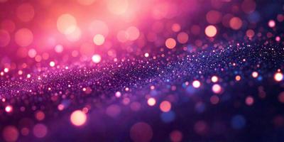 The primary subject of the image is a purple and blue background with a pattern of bright, colorful lights. The setting appears to be a dark room, and the visual style is a combination of digital art and illustration. The colors and mood of the image are vibrant and energetic, creating a lively and dynamic atmosphere.
