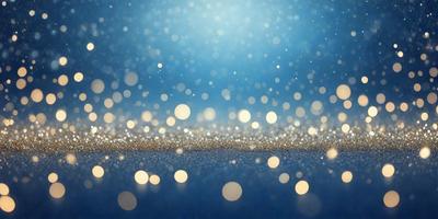 The primary subject of the image is a blue sky filled with bright, shining lights. The setting is a clear, cloudless day, and the visual style is a photo. The colors and mood of the image are bright, lively, and cheerful, with the blue sky and the shining lights creating a sense of wonder and excitement.