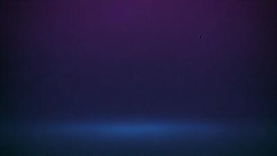 The primary subject of the image is a purple background with a black dot in the upper right corner. The setting is a dark, purple-toned environment, which creates a moody atmosphere. The visual style appears to be a digital art or illustration, as the background is a solid color with a simple design. The colors and mood of the image are predominantly dark and mysterious, with the purple hue adding a sense of depth and intrigue.