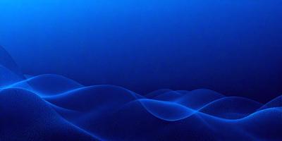 The primary subject of the image is a blue ocean with waves. The setting is a vast expanse of water, and the visual style is a photo. The colors and mood of the image are predominantly blue, creating a serene and calming atmosphere.