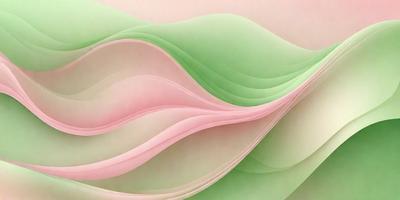 The primary subject of the image is a close-up of a pink and green lipstick on a woman's lips. The setting is a pink and green background, which adds a vibrant and lively atmosphere to the scene. The visual style is a combination of a photo and digital art, creating a unique and eye-catching image. The colors and mood convey a sense of youthfulness and playfulness, as the pink and green hues are often associated with fun and lightheartedness.