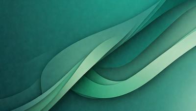 The primary subject of the image is a green and white abstract design. The setting is a dark green background, which contrasts with the lighter green and white colors of the design. The visual style appears to be a digital art or illustration, as it is a patterned design with a modern and artistic appearance. The colors and mood of the image are predominantly green and white, creating a sense of calmness and tranquility.