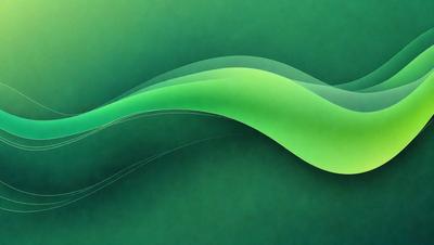 The primary subject of the image is a green wave or a green water-like pattern. The setting is a green background, which creates a vibrant and lively atmosphere. The visual style is a digital art or illustration, as the wave appears to be a part of a larger design or pattern. The colors and mood convey a sense of energy and movement, as the green wave or pattern seems to be flowing or moving.