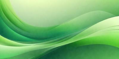 The primary subject of the image is a green, swirling, and flowing pattern. The setting is a green background, which adds to the overall atmosphere. The visual style is a digital art or illustration, creating a unique and captivating design. The colors and mood convey a sense of tranquility and harmony with nature.