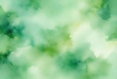 The primary subject of the image is a green and white painting or drawing of a water-like surface. The setting is a green background, which complements the colors of the painting. The visual style appears to be a combination of digital art and illustration, creating a unique and artistic representation of the water. The colors and mood of the painting are predominantly green, giving it a serene and calming atmosphere.