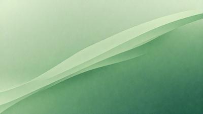 The primary subject of the image is a green background with a white line or a white object on it. The setting appears to be a painting or drawing, as the line or object is not a photograph. The visual style suggests that it is a digital art or illustration, with a focus on the white line or object. The colors and mood of the image are predominantly green and white, creating a calm and serene atmosphere.