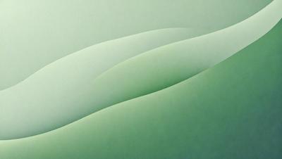 The primary subject of the image is a green, curved surface that resembles a wave or a piece of art. The setting is a green background, which complements the green surface. The visual style appears to be a combination of digital art and illustration, creating a unique and artistic representation of the green surface. The colors and mood of the image are predominantly green, giving it a calm and serene atmosphere.