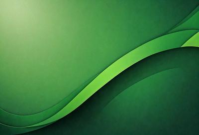 The primary subject of the image is a green, curved line that appears to be a part of a larger design. The setting is a green background, which complements the green line. The visual style is a combination of digital art and illustration, creating a unique and eye-catching design. The colors and mood of the image are predominantly green, giving it a fresh and lively atmosphere.