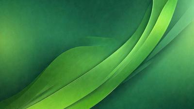 The primary subject of the image is a large green leaf. The setting is a green background, which creates a natural and vibrant atmosphere. The visual style is a close-up of the leaf, showcasing its intricate details. The colors and mood are predominantly green, which is associated with nature and tranquility.