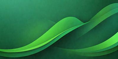 The primary subject of the image is a green wave or a green hill, which is the main object, scene, or focus of the image. The setting or background is a green surface, which could be a wall or a painting. The visual style of the image is digital art or illustration, as it is a digital painting. The dominant colors in the image are green, which creates a calm and serene atmosphere.
