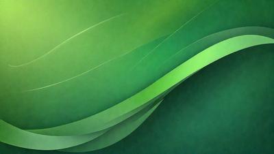 The primary subject of the image is a green leafy plant. The setting is a green background, which creates a natural and vibrant atmosphere. The visual style is a digital art or illustration, as the plant is depicted in a detailed and artistic manner. The colors and mood are predominantly green, which is associated with nature, growth, and tranquility.