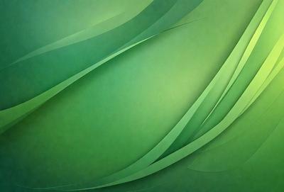 The primary subject of the image is a green, leaf-like pattern or design. The setting is a green background, which complements the green design. The visual style appears to be a digital art or illustration, as the design is intricate and detailed. The colors and mood of the image are predominantly green, creating a calm and serene atmosphere.