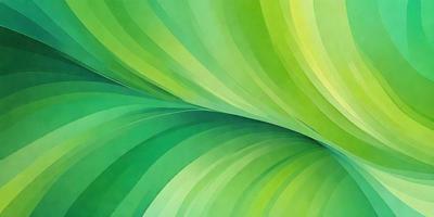 The primary subject of the image is a large, colorful, and intricate leaf design. The leaf is depicted in a vibrant green color, which is the dominant color in the image. The setting is a painting or drawing, showcasing the leaf as the main focus. The visual style is artistic, with the leaf being the center of attention, and the colors and mood are lively and fresh.