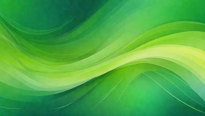 The primary subject of the image is a green, leafy plant. The setting is a green background, which creates a lush and vibrant atmosphere. The visual style is a digital art or illustration, as the plant appears to be a part of a larger, more intricate design. The colors and mood are predominantly green, conveying a sense of freshness and growth.