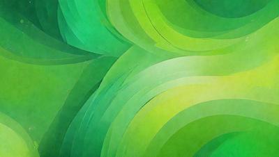 The primary subject of the image is a green, leafy plant with a patterned background. The plant is the main focus of the image, and it appears to be a close-up of the leaves. The setting is a green, leafy background that complements the plant's color and adds to the overall atmosphere of the image. The visual style of the image is a combination of a photo and a digital art or illustration, creating a unique and eye-catching design. The colors and mood of the image are predomin