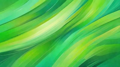 The primary subject of the image is a green, leafy plant with a vibrant, lush appearance. The setting is a close-up of the plant, showcasing its intricate details. The visual style is a digital art or illustration, with a focus on the plant's texture and color. The colors and mood of the image are predominantly green, conveying a sense of freshness and vitality.