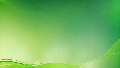 The primary subject of the image is a green background with a few white clouds. The setting is a bright, lush green environment. The visual style is a digital art or illustration, with a focus on the green and white colors. The overall atmosphere is serene and peaceful.