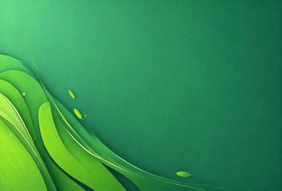The primary subject of the image is a green leaf, which is the main object, scene, or focus of the image. The setting or background is a green wall, which adds to the overall atmosphere of the image. The visual style of the image is digital art, as it is a digital illustration of a green leaf. The colors and mood of the image are predominantly green, creating a calm and serene atmosphere.