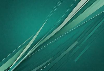 The primary subject of the image is a green background with a pattern of white lines. The setting appears to be a digital art or illustration, as the lines are not natural textures but rather a deliberate design element. The visual style is modern and minimalistic, with the focus on the white lines and the green background. The colors and mood of the image are predominantly green and white, creating a calm and serene atmosphere.