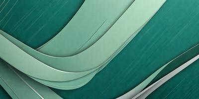 The primary subject of the image is a green and white striped paper. The setting is a wall, and the visual style is a close-up of the paper. The colors and mood of the image are predominantly green and white, creating a clean and fresh atmosphere.