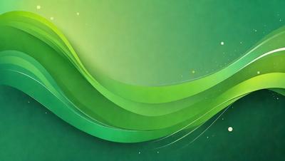 The primary subject of the image is a green and white design, which appears to be a digital art or illustration. The setting is a green background, and the visual style suggests that the image is a pattern or texture. The colors and mood of the image are predominantly green and white, creating a calm and soothing atmosphere.