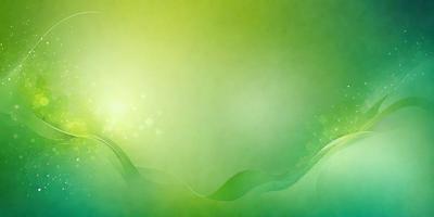 The primary subject of the image is a green background with a wave-like pattern. The setting is a bright, lime green environment, which creates a vibrant and energetic atmosphere. The visual style is a combination of digital art and illustration, giving the image a unique and creative appearance. The dominant colors are green and lime green, which contribute to the overall mood of the image, evoking a sense of freshness and vitality.
