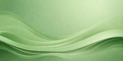 The primary subject of the image is a green background with a wave-like pattern. The setting is a green wall, and the visual style is a digital art or illustration. The dominant colors are green and white, creating a calm and soothing atmosphere.