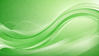 The primary subject of the image is a green wave or water-like pattern. The setting is a green background, which creates a vibrant and lively atmosphere. The visual style is a combination of digital art and illustration, giving the image a unique and creative appearance. The dominant colors are green, which creates a sense of freshness and tranquility.