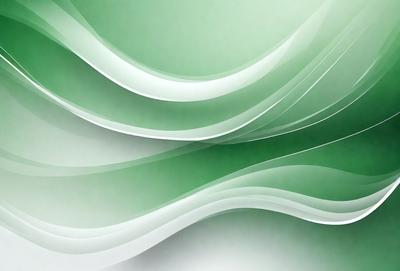 The primary subject of the image is a large, colorful, and abstract design featuring a combination of green and white colors. The design appears to be a digital art or illustration, with a visually striking and dynamic pattern. The setting or background of the image is a white surface, which provides a clean and minimalist backdrop for the vibrant design. The overall atmosphere of the image is energetic and lively, with the green and white colors evoking a sense of freshness and vitality.
