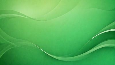 The primary subject of the image is a green background with a pattern of swirls and curves. The setting is a wall or a surface, and the visual style appears to be a digital art or illustration. The dominant colors are green and white, creating a calm and soothing atmosphere.