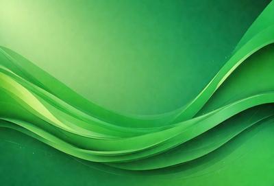 The primary subject of the image is a green background with a pattern of green and white swirls. The setting is a wall, and the visual style is digital art. The colors and mood of the image are predominantly green, creating a calm and soothing atmosphere.