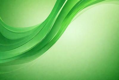 The primary subject of the image is a green, wavy, and swirling pattern. The setting is a green background, which creates a vibrant and lively atmosphere. The visual style is a digital art or illustration, as the pattern appears to be digitally created. The colors and mood are predominantly green, giving the image a fresh and natural feel.