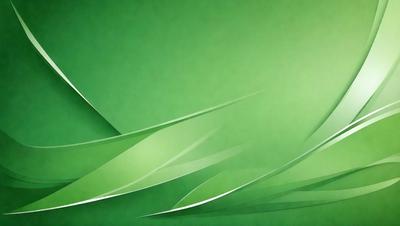 The primary subject of the image is a green background with a leaf pattern. The setting is a green wall, and the visual style is a digital art or illustration. The dominant colors are green and white, creating a calm and soothing atmosphere.