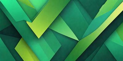The primary subject of the image is a green geometric pattern, which is the main focus of the image. The setting is a green background, which complements the pattern. The visual style is a digital art or illustration, as the pattern appears to be a part of a larger design. The dominant colors are green, which creates a calm and soothing atmosphere.