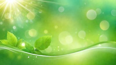 The primary subject of the image is a green leaf, which is the main object, scene, or focus of the image. The leaf is placed on a green background, which is the setting or backdrop of the image. The visual style of the image is a photo, as it captures the natural beauty of the leaf in its environment. The colors and mood of the image are predominantly green, creating a serene and natural atmosphere.