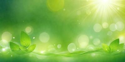 The primary subject of the image is a green leaf, which is the main object, scene, or focus of the image. The setting or background consists of a bright green field, which is the environment, backdrop, or surface visible in the image. The visual style of the image is a photo, as it is a real-life representation of the green leaf. The colors and mood of the image are predominantly green, creating a calm and serene atmosphere.