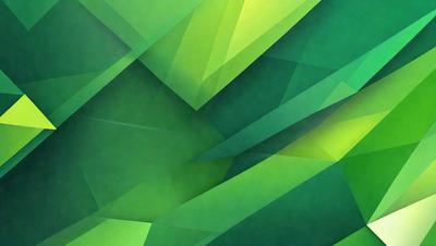 The primary subject of the image is a green geometric pattern, which is the main focus of the image. The setting is a green background, which complements the green geometric pattern. The visual style of the image is digital art, as it is a digital illustration of a green geometric pattern. The dominant colors in the image are green, which creates a calm and soothing atmosphere.