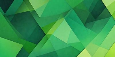 The primary subject of the image is a green geometric pattern, which is the main focus of the image. The setting is a green background, and the visual style is a digital art or illustration. The dominant colors are green, and the overall atmosphere is vibrant and lively.