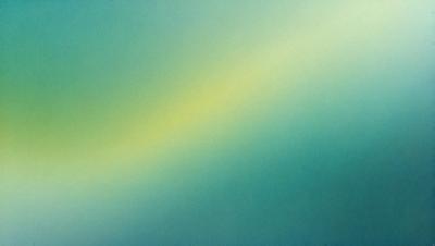 The primary subject of the image is a yellow line on a blue background. The setting is a large, open space with a clear sky. The visual style is a combination of a photo and a digital art, creating a unique and eye-catching effect. The dominant colors are yellow and blue, with the yellow line standing out against the blue background. The overall atmosphere is bright and vibrant, with a sense of movement and energy.