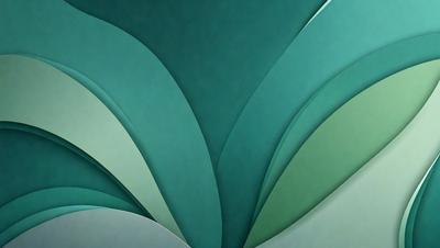 The primary subject of the image is a large, colorful, and intricate leaf design. The leaf is displayed on a green background, which adds to the vibrant and lively atmosphere of the scene. The visual style of the image is a combination of digital art and illustration, creating a unique and eye-catching design. The colors and mood of the image are predominantly green, with a touch of blue, which gives the impression of a fresh and natural environment.