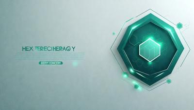The image features a green and white geometric design, possibly a logo or a piece of digital art. The primary subject is the geometric pattern, which is the main focus of the image. The setting is a white background, which provides a clean and minimalist appearance. The visual style is digital, as the design appears to be a digital creation. The colors and mood of the image are predominantly green and white, giving it a modern and sophisticated feel.