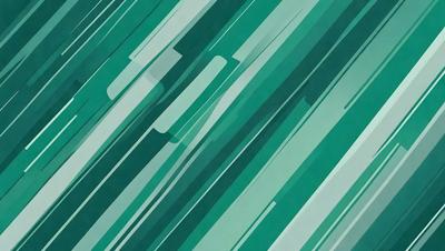 The primary subject of the image is a green and white striped pattern. The setting is a green background, and the visual style appears to be a digital art or illustration. The colors and mood of the image are predominantly green and white, creating a calm and soothing atmosphere.