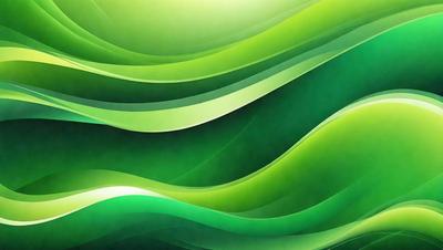 The primary subject of the image is a large, colorful, and vibrant green wave. The wave is the main focus of the image, and it appears to be a digital art or illustration. The setting is a lush, green environment, which adds to the overall atmosphere of the image. The colors and mood of the image are predominantly green, creating a sense of freshness and natural beauty.