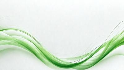 The primary subject of the image is a green wave or a green curly hair, which is the main focus of the image. The setting is a white background, which provides a clean and minimalistic environment for the subject. The visual style of the image is a digital art or illustration, as it appears to be a creative and artistic representation of the green wave or curly hair. The colors and mood of the image are predominantly green, giving it a fresh and lively atmosphere.